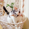 MA'CAT'RAME' HAMMOCK™ Dont forget to add the Cushion into the cart below choose from our hand picked cushions for your purr-fered style in description below